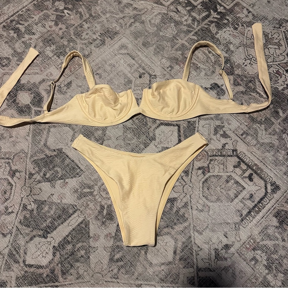 Monday Swimwear Yellow Bikini